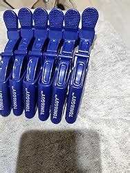 Sanas 3 Pcs Professional Crocodile Hair Clip, Hair Sectioning Clip ...