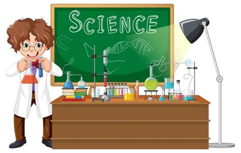 100,000 Kids science lab Vector Images | Depositphotos