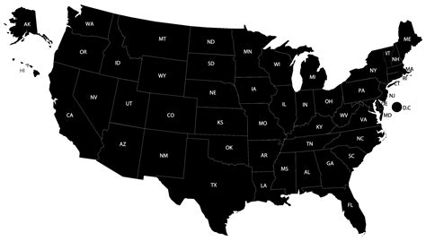 Us Map Labels 的图像结果