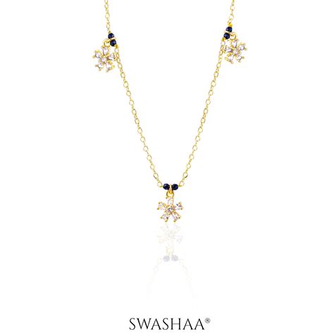 Blossomy 14K Gold Plated Mangalsutra – Swashaa