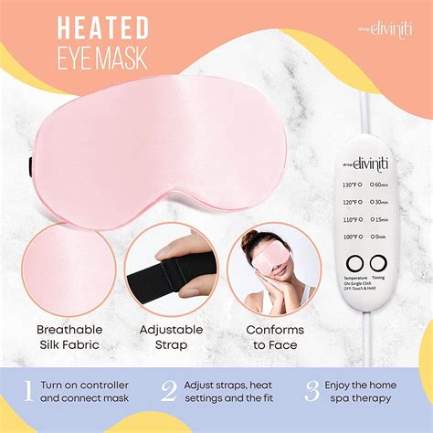 Heated Eye Mask for Dry Eyes - Stye Treatment and Relief for ...