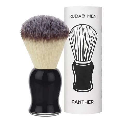 RUBAB MEN Shaving Brush for Men |Panther Edition| Super Soft Cruelty ...