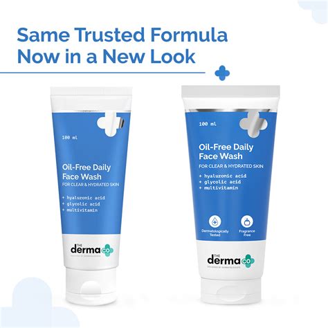 Oil-Free Daily Face Wash for Clear Skin -100ml | The Derma Co