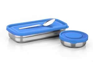 Buy TOFEE Smart Square Stainless Steel air Tight Lunch Box Unbreakable ...