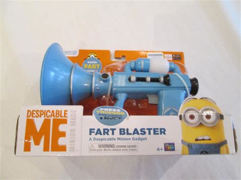 Fart Blaster Toy Gun Despicable Me 3 Minions Kids Gadget Makes Fart ...