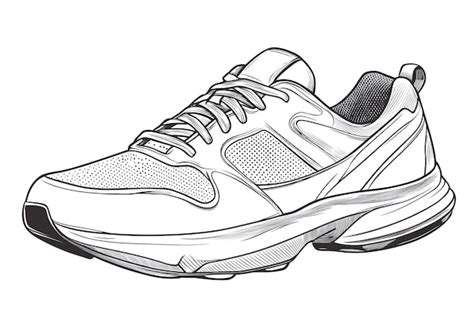 A white sports shoe isolated on a white background | Premium AI ...