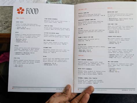 Menu at Kopitiam Lah, Bengaluru