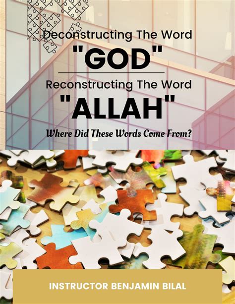 Deconstructing GOD / Reconstructing ALLAH – Nunetics