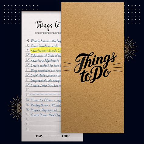 Improve Productivity with The Papier Ocean Things To Do List Notepad ...