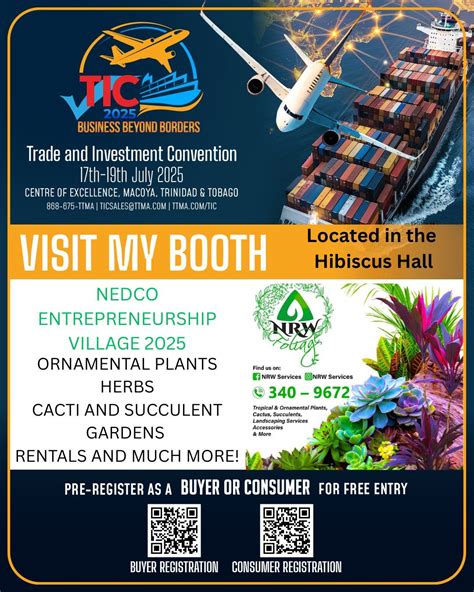 Trade and Investment Convention 2025, Nautilus, Bon Air West, Arouca ...