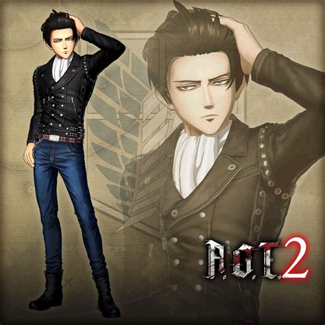 A.O.T. 2:Additional Levi Costume, Leather Jacket