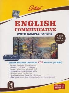 Golden English Communicative with Sample Papers Term - 2 (class - 10 ...