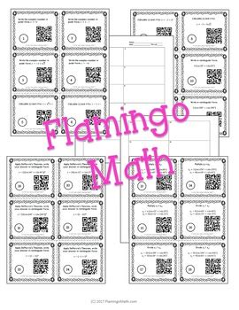 Complex Numbers in Polar Form Task Cards with QR Codes | TPT