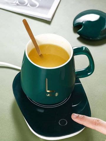 Lumen Mug With Electric Warmer |Electric Cup Heater for Tea, Milk ...