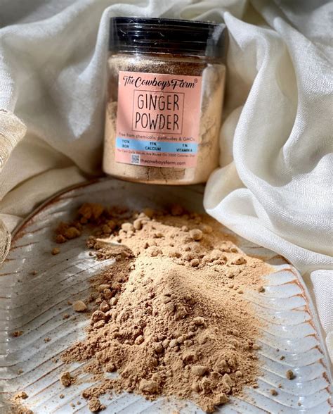 Ginger Powder 100 Grams – The Cowboys Farm