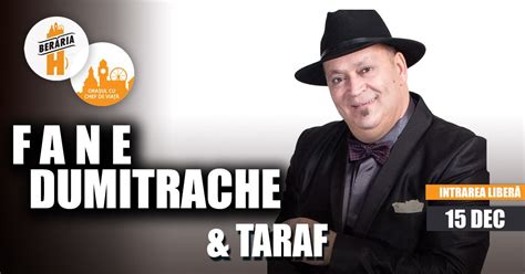 Fane Dumitrache & Taraf // București - Berăria H, Beraria H, Bucharest ...