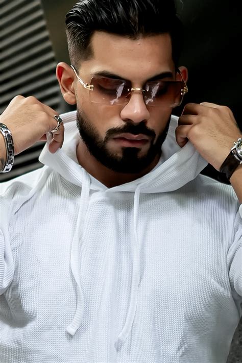 White Waffle Hooded T-Shirt – Gritstones