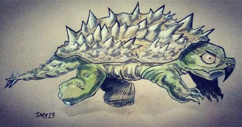 Image result for Alligator Snapping Turtle Cartoon