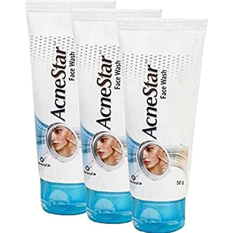 Buy MANKIND ACNESTAR UNISEX FACE WASH - (50 GR 3 PC) Online & Get Upto ...