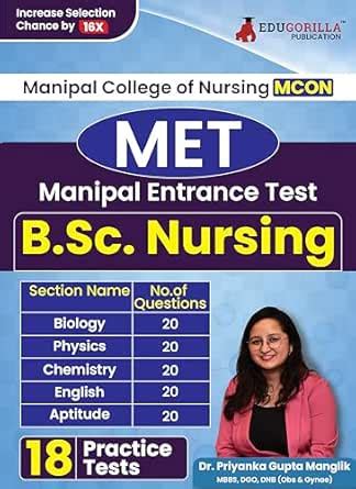 MET B.Sc. Nursing 2024 | Manipal College of Nursing (MCON) Entrance ...