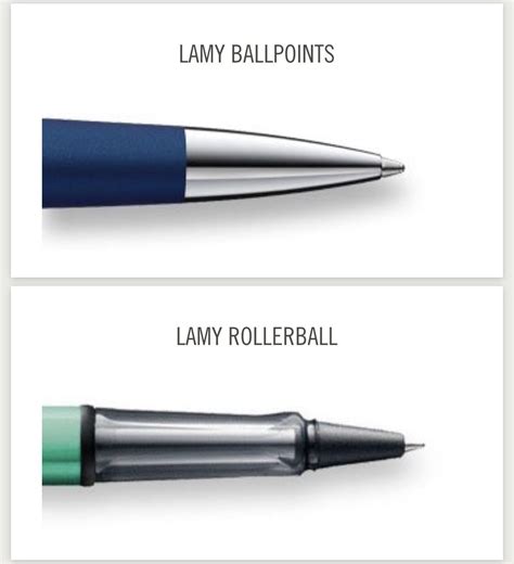 LAMY Rollerball VS Ballpoint - what do you prefer? : r/pens