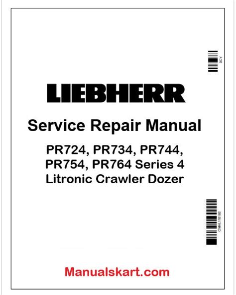 Liebherr PR724, PR734, PR744, PR754, PR764 Series 4 Litronic Crawler ...