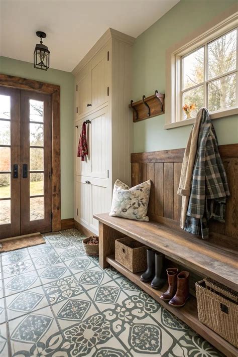 17+ Charming Farmhouse Flooring Ideas