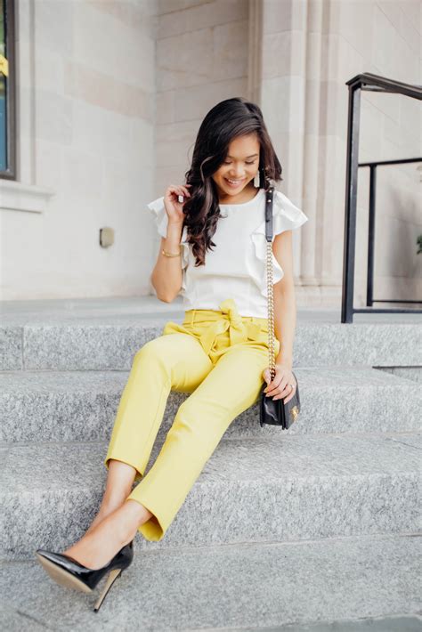Womens Yellow Pants at Frank Dugas blog