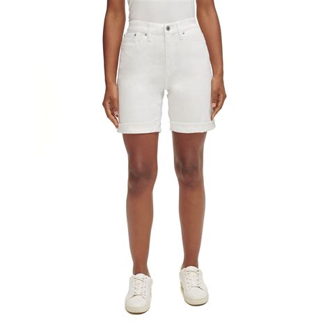 DKNY Ladies Bermuda Shorts in White | Costco UK