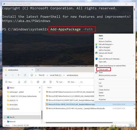 Image result for Install Microsoft Store Windows 11 PowerShell