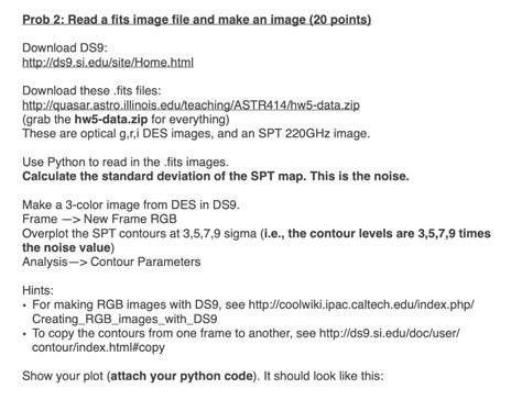 How to Plot Fits File in Python 的图像结果