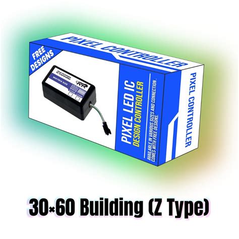 Pixel LED IC Controller for Building Z Type 30×60 – 30+ Dynamic Effect ...