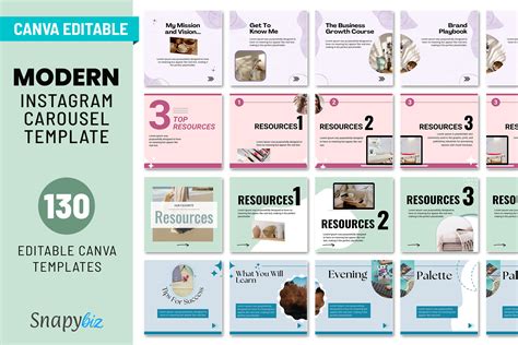 Instagram Carousel Template Graphic by SnapyBiz · Creative Fabrica