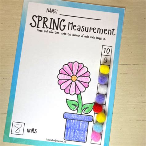 Image result for Spring Measurement Activity