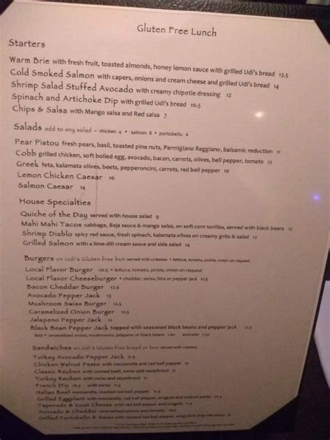 Menu at Local Flavor Cafe, Eureka Springs