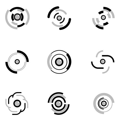 Round Abstract Camera Logo 的图像结果