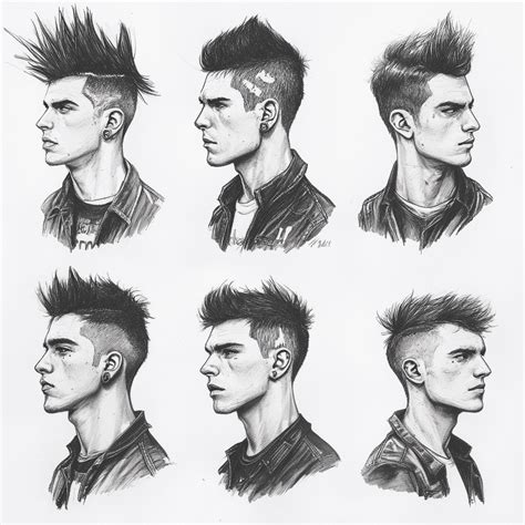 10 Punk Hairstyles for Men: A Guide to Hair Rebellion in 2025 | Punk ...