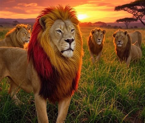Lion King Of The Jungle Free Stock Photo - Public Domain Pictures