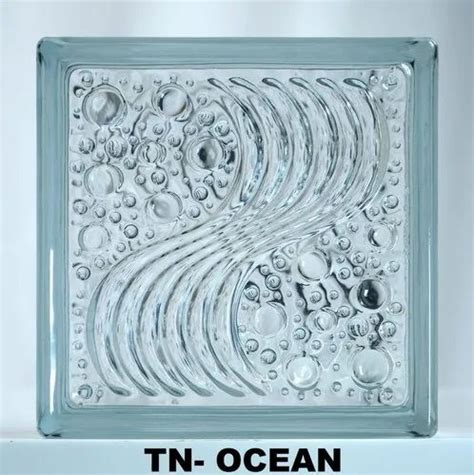 Mulia Glass Block - Clear 1919/8 Ocean Glass Block (Indonesian ...