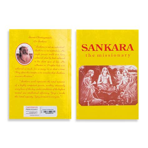 Sankara The Missionary - English | Hindu Religious Book/ Biographic Bo