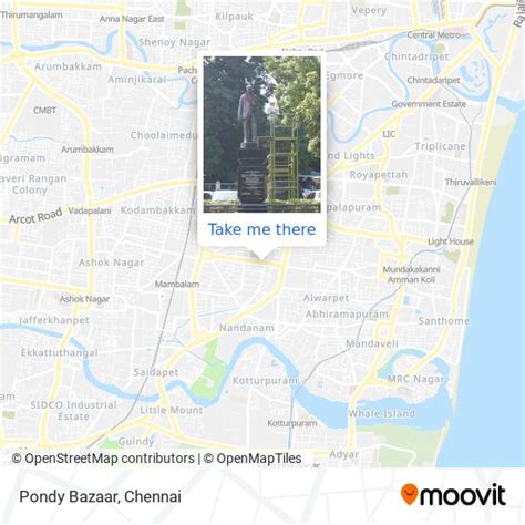 Pondy Bazaar stop - Routes, Schedules, and Fares