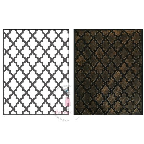 Lattice Pattern - Embossing Folder – CRAFTERS CORNER