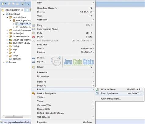 How to Convert CSV into Excel in Java 的图像结果