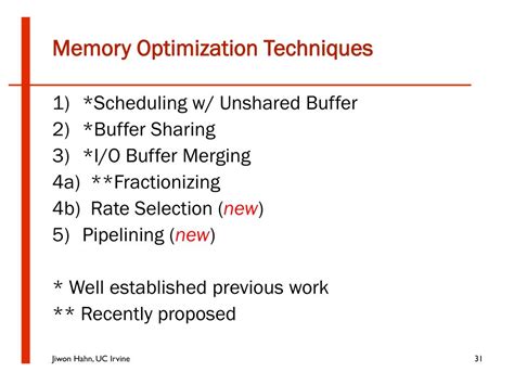 Image result for Memory Optimizations