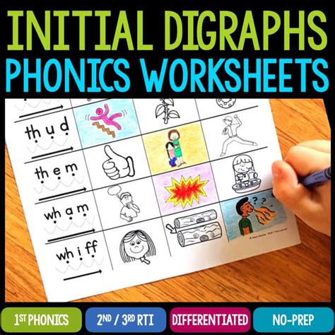 Image result for WH Digraph Worksheet