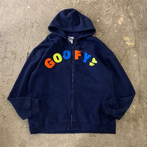 00s disney "GOOFY" zip up parka | What’z up