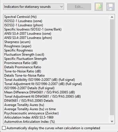 Studying the Perception of Stationary Sounds