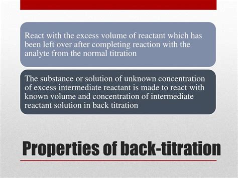 Image result for HCL Back Titration