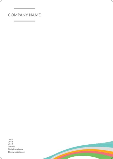 Company Letterheads Designs and Templates