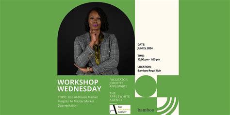 Workshop Wednesday - AI-Driven Market Insights To Master Market Segment ...